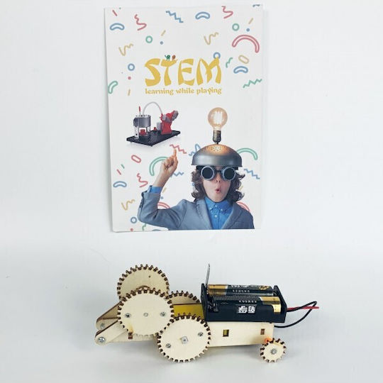 NGS Holz-Bauspielzeug Auto-Engineering-Kit Electric Gear