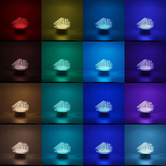 Φωτιστικό LED 3D Illusion Φωτιστικό LED 3D Illusion