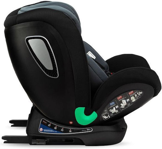 Momi Urso Детско Столче за Кола i-Размер с Isofix Черен 0-36 кг
