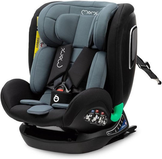 Momi Urso Детско Столче за Кола i-Размер с Isofix Черен 0-36 кг