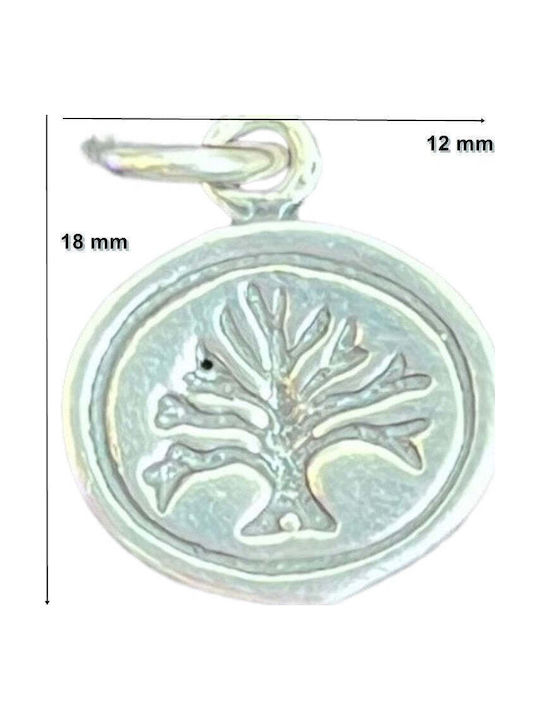 Charm Brad cu Zirconiu