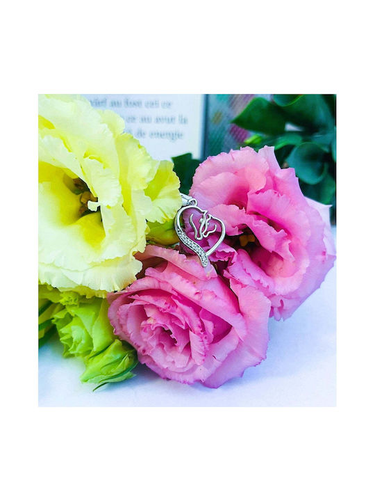 Pandantiv Jolie argint Sterling 925 Model Cai Îndrăgostiți 16 X 20 mm 1.6 G