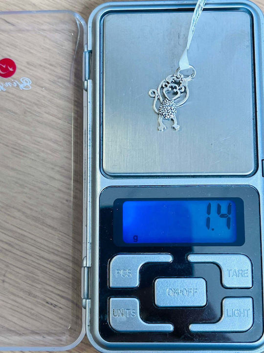 925 Silber Anhänger Jolie Silber Affenmodell 25 x 14 mm 1,4 g