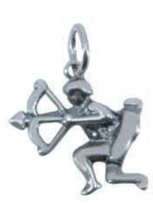 925 Silver Pendant Jolie Silver Sagittarius Zodiac 23 x 16 mm 1.1 g