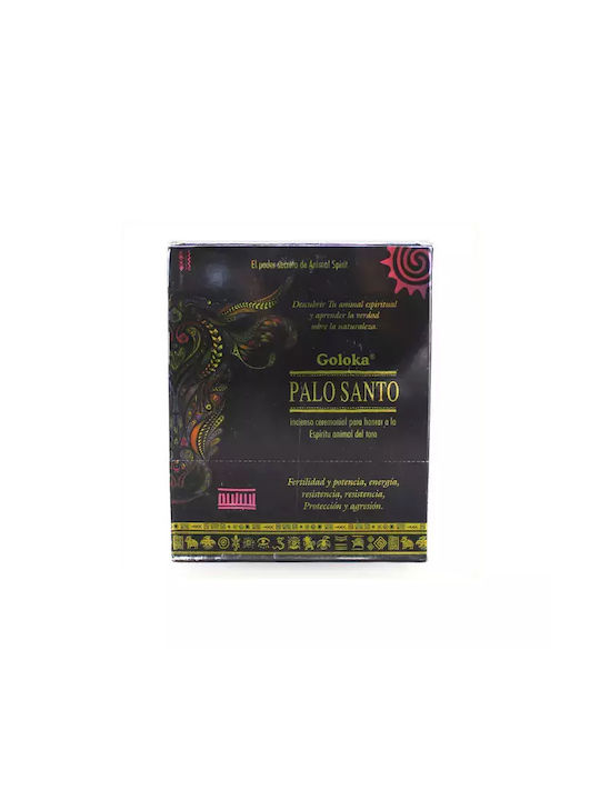 Organic Palo Santo Goloka Smudged Incense Animal Spirit