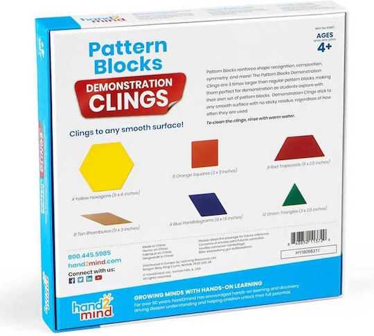 Learning Resources Geometric Shapes Образователна Игра Образователни за 4+ години Години