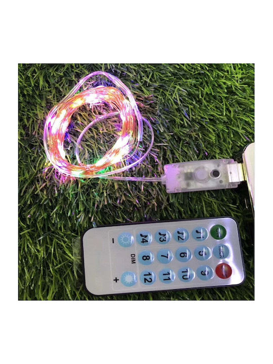50 Lights LED 5m. Multicolor USB in String 1pcs