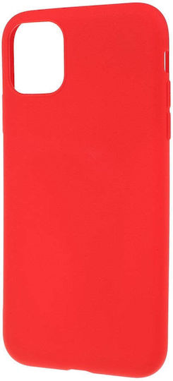 Back Cover Silicon Roșu (Huawei Nova 8i)