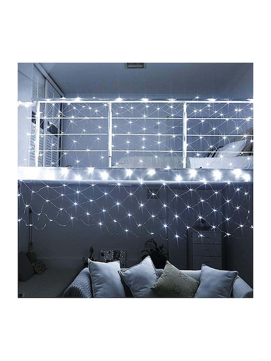 160 Luminite LED 4m. x 100buc Albe tip Plasă 1buc 160 Luminite LED 4m. x 100buc Albe tip Plasă 1buc