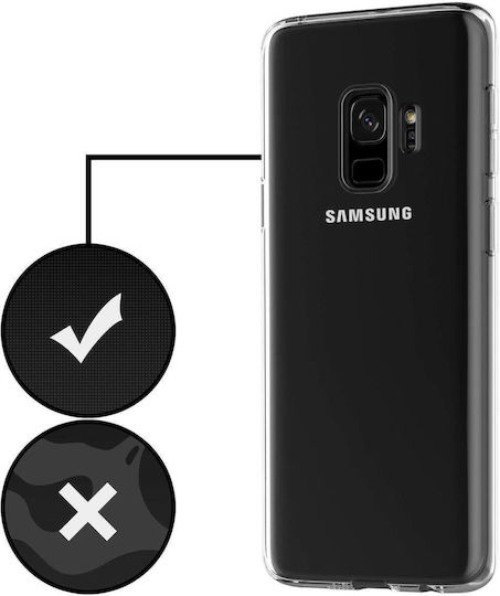 Back Cover Σιλικόνης 0.1mm Διάφανο (Galaxy S9)