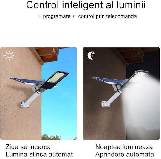Ηλιακό Φωτιστικό Δρόμου 200W με Αισθητήρα Κίνησης IP65 49x21x6.5εκ.