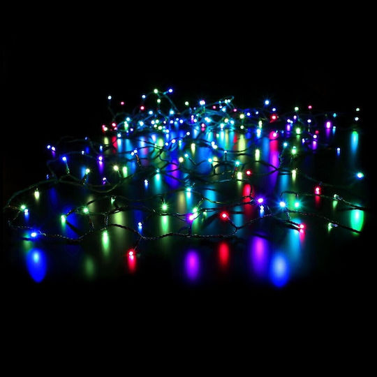 100 Lămpițe LED 10m. Multicolore tip Șir 1buc