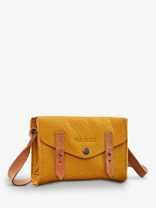 Paul Marius Leather Women's Bag Shoulder Yellow