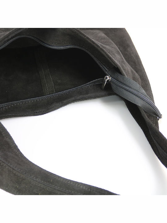 Leather Women's Bag Shoulder Black