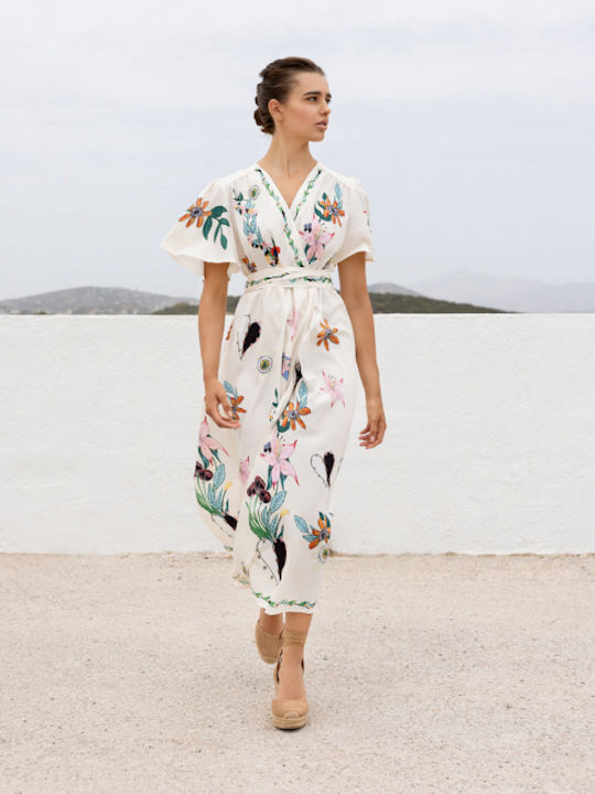 Desiree Dress Wrap Floral