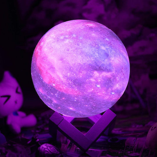 Lustră Decorativă Lumină de Lună Multicolor