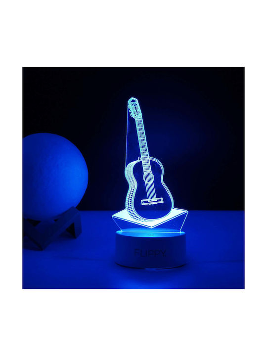 Lustră Decorativă Iluzie 3D Alb