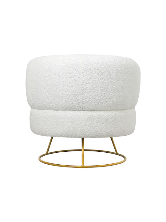 Connie Sessel Beige 87x81x81cm
