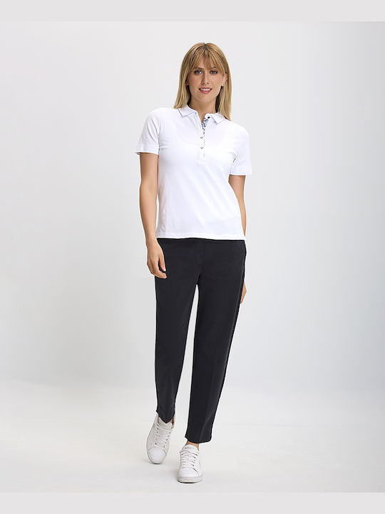 Gerry Weber Damen Chino Hose Blue