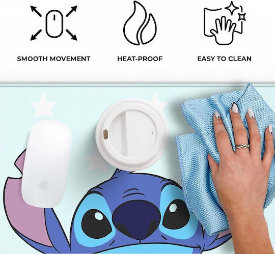 ERT Group Stitch Gaming Mouse Pad Large (500mm) DMPSTICH003