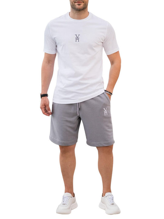 Henry Clothing Men's Short Sleeve T-shirt White