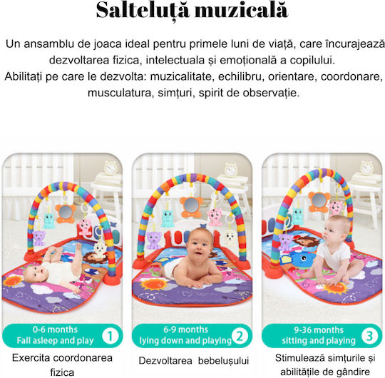 Covoare și Gimnastice Pentru Bebeluşi De Activități Cu Muzică Pentru Nou-Născuți