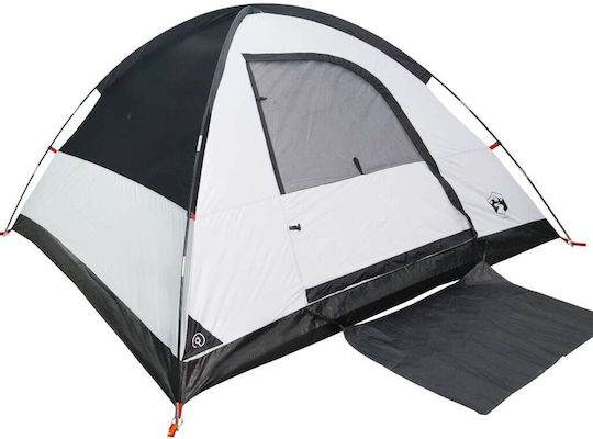 vidaXL Camping Tent Igloo White for 4 People 215x213x149cm
