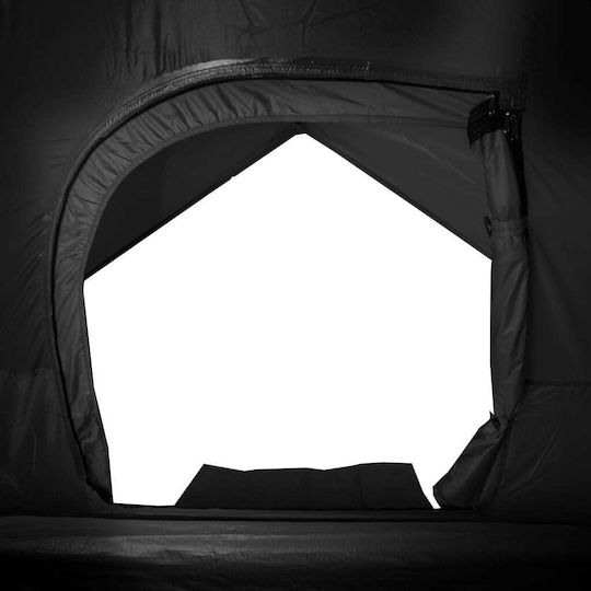 vidaXL Camping Tent Igloo White for 4 People 215x213x149cm