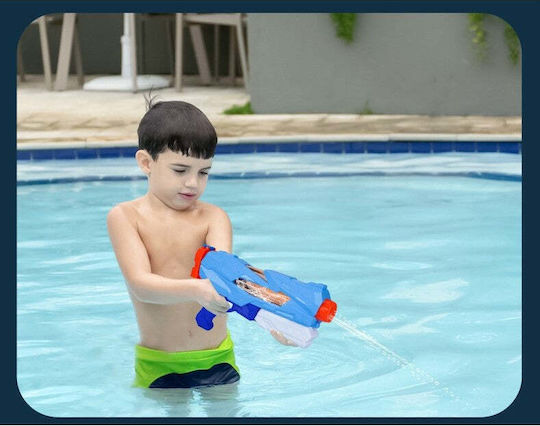 Water Gun Kids Tank Pool Beach Flippy 6 Years+ 5 Nozzles Quick Fill Blue 800ml