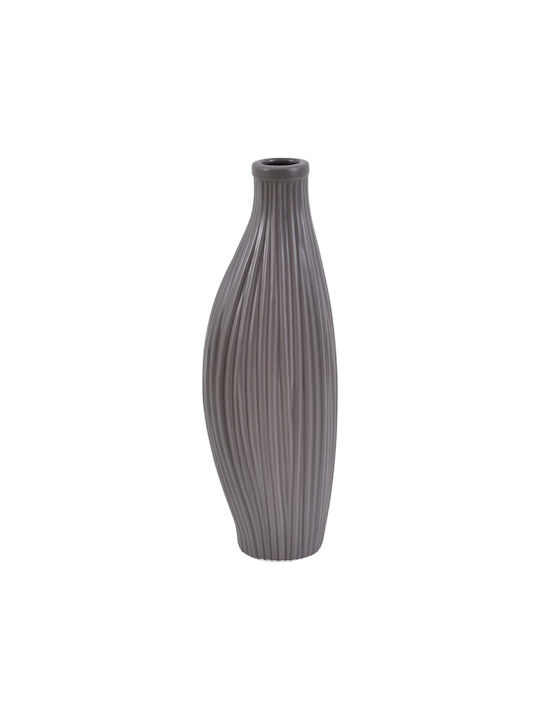 Ankor Decorative Vase Gray 15.4x11.5x45.5cm