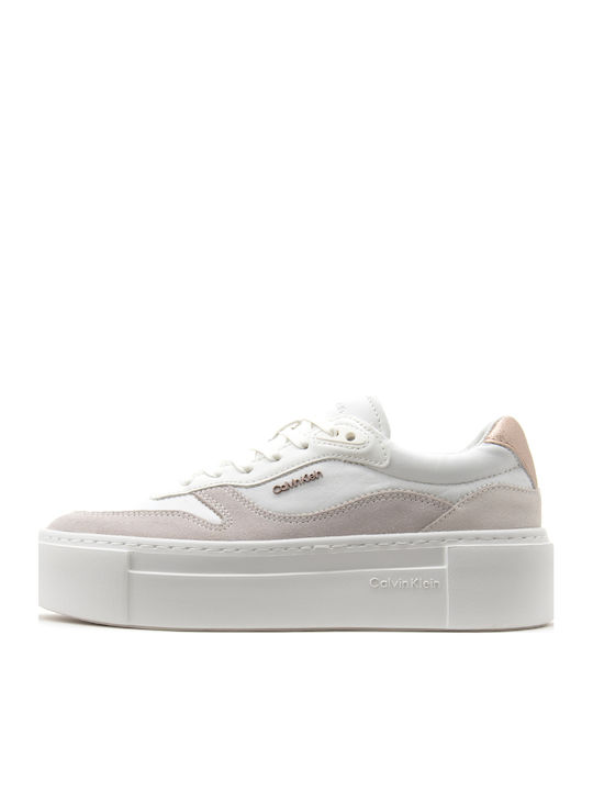 Calvin Klein Flatforms Sneakers Bronze