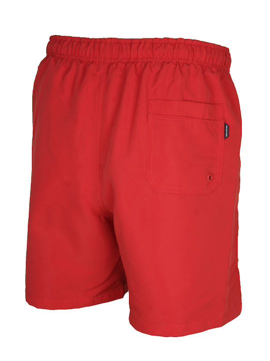 Double Herren Badebekleidung Bermuda Rot