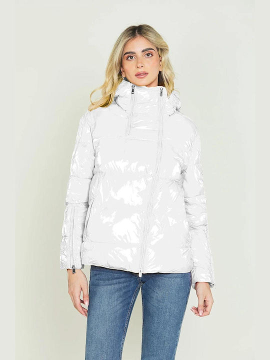 Relish Women's Short Lifestyle Jacket for Winter White