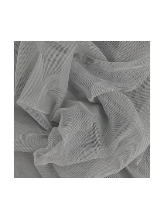 Saray Home Vorhang mit Bleistiftfalten Grau 140x280cm