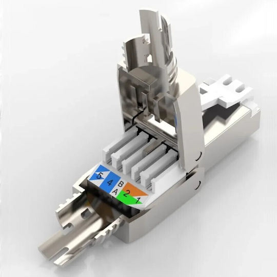 Ez-rj456astl Cat.6a Rj45 Θωρακισμένο Βύσμα