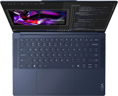 Lenovo Yoga Slim 7 14Q8X9 14.5" OLED Touchscreen (Snapdragon-X Elite/16GB/512GB SSD/W11 Home) Cosmic Blue (US Keyboard)