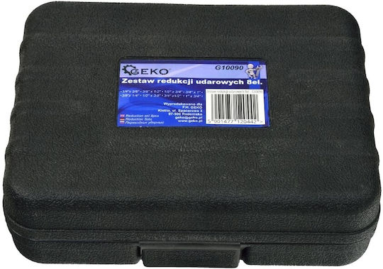 Geko Καστάνια με Καρυδάκια 1\4" & 3\8" & 1\2" & 3\4" & 1" 8τμχ