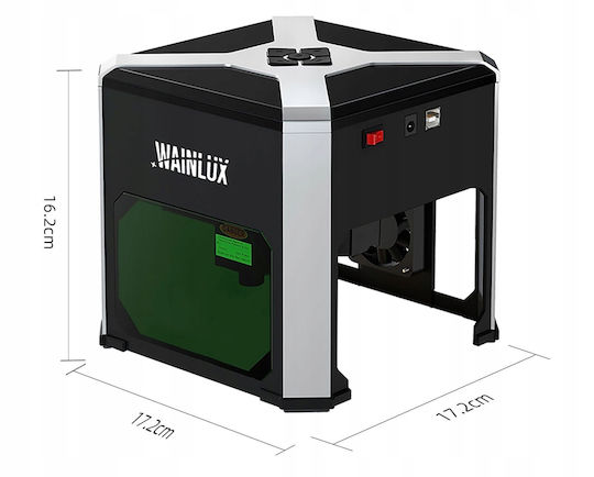 Gravator Laser 3W Lemn Plastic Hârtie Piele Bluetooth K6 Pc Usb Wainlux