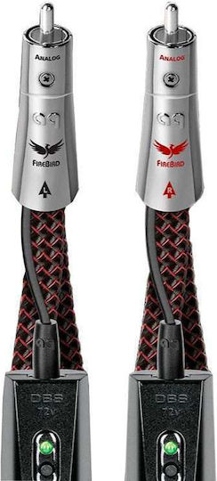 Audioquest Firebird Cablu RCA de sex masculin - RCA de sex masculin 1m
