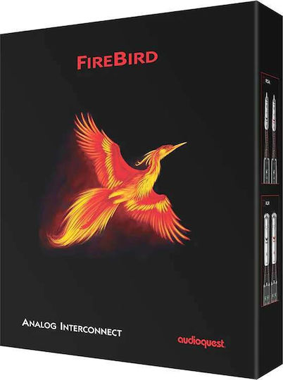 Audioquest Firebird Cablu RCA de sex masculin - RCA de sex masculin 1m
