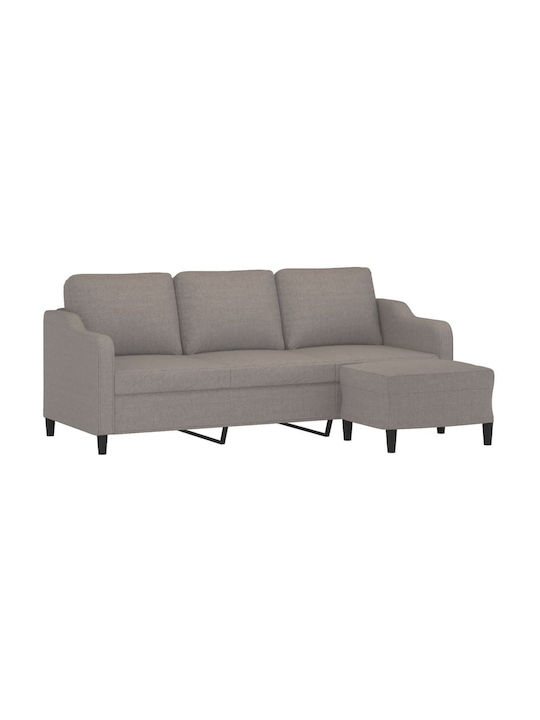 Dreisitzer Sofa Braun 77x80cm