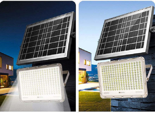 Ηλιακός Προβολέας LED 200W με Τηλεχειριστήριο