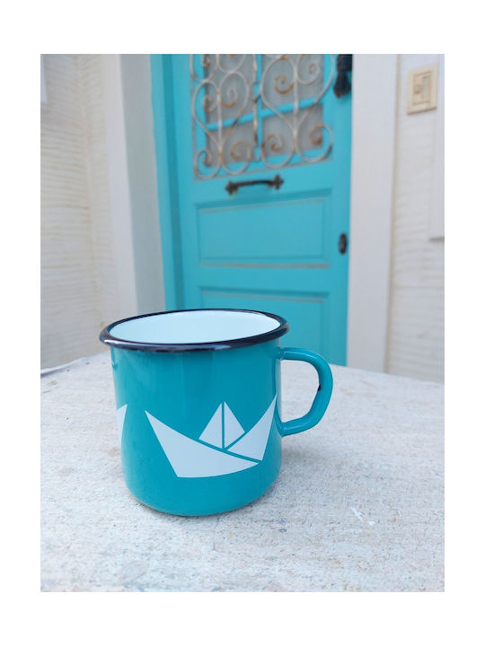 Mug Enamel White 350ml