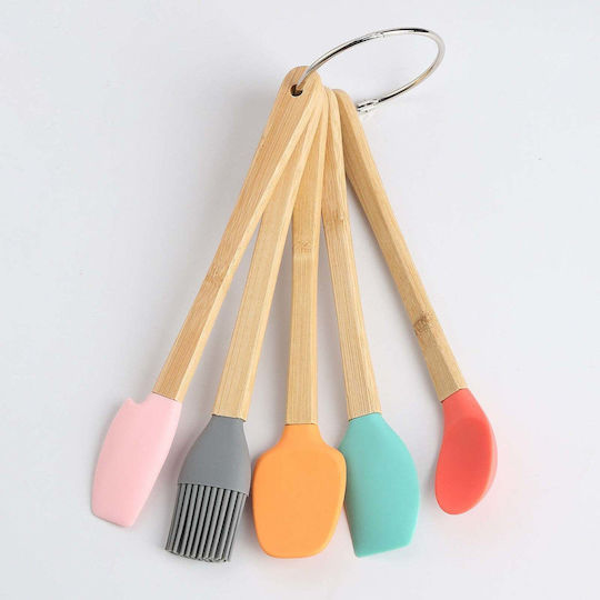 Perie de copt și patiserie din silicon 5pcs