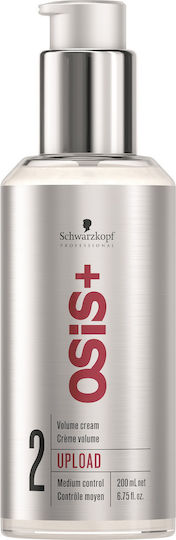 Schwarzkopf Κρέμα Μαλλιών Osis+ Upload mit mittlerem Halt 200ml