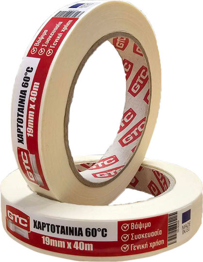 GTC Χαρτοταινία 05-9249 19mm x 40m