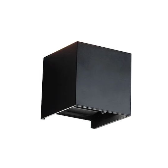 Dimmable Στεγανό Επιτοίχιο Εξωτερικό Φωτιστικό LED 12W 10x10x10εκ. Dimmable Στεγανό Επιτοίχιο Εξωτερικό Φωτιστικό LED 12W 10x10x10εκ.