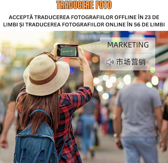 Intelligent Bidirectional Real-time Translator Instant Online Voice Translation In 135 Languages Wifi Hotspot Visionhub Translator 4.0 Inch Hd Touchscreen Offline Translation