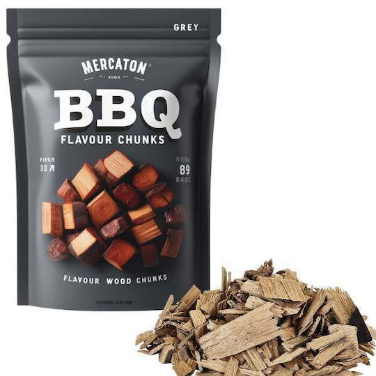 Chips din Lemn Chipsuri pentru Fumat la Grătar cu Aromă Stejar 1buc