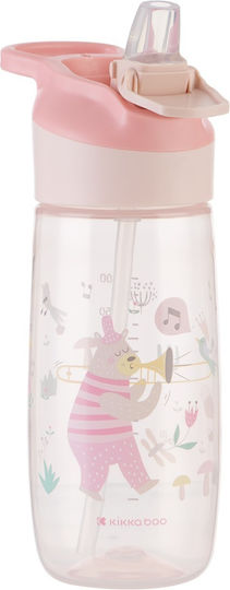Kikka Boo Baby Cup Music Fest made of Silicone Pink 450ml for 12m+m+